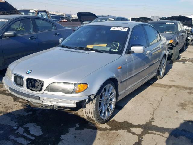 WBAEV53475KM41698 - 2005 BMW 330 I GRAY photo 2