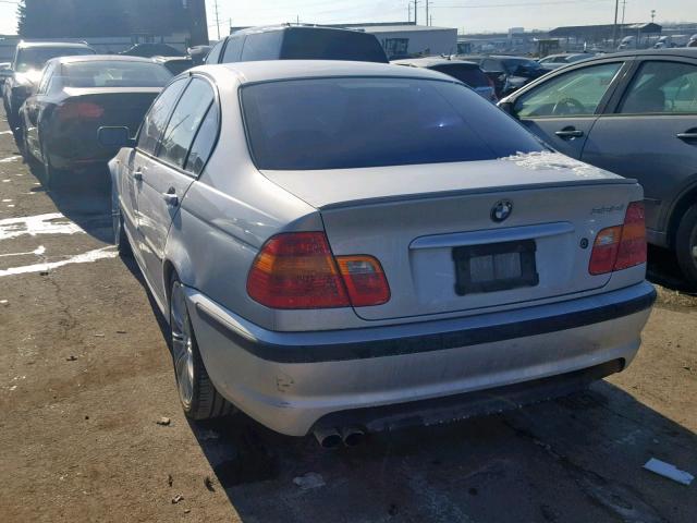 WBAEV53475KM41698 - 2005 BMW 330 I GRAY photo 3