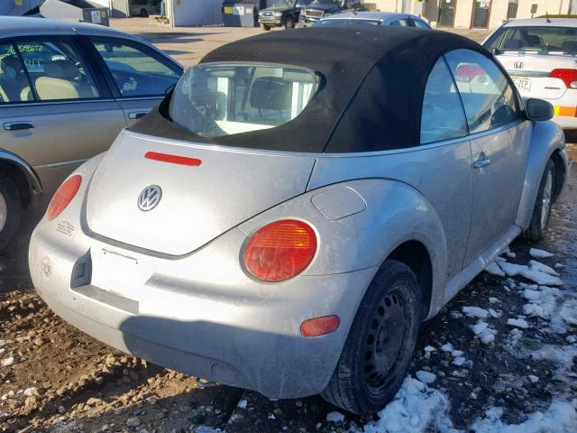 3VWCK21Y33M329183 - 2003 VOLKSWAGEN NEW BEETLE Gümüş foto 4