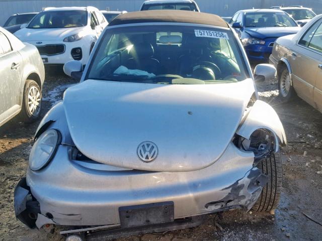 3VWCK21Y33M329183 - 2003 VOLKSWAGEN NEW BEETLE Gümüş foto 9