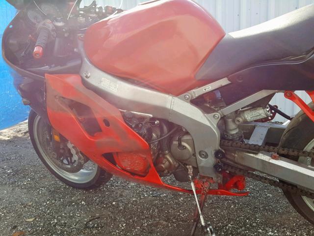 JKAZX4J187A069289 - 2007 KAWASAKI ZX600 J1 RED photo 9