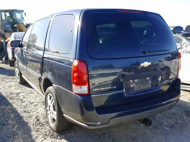 1GNDV23L86D113742 - 2006 CHEVROLET UPLANDER L BLUE photo 3