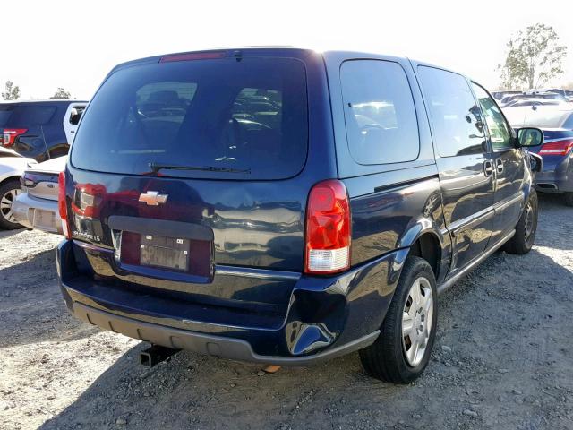 1GNDV23L86D113742 - 2006 CHEVROLET UPLANDER L BLUE photo 4