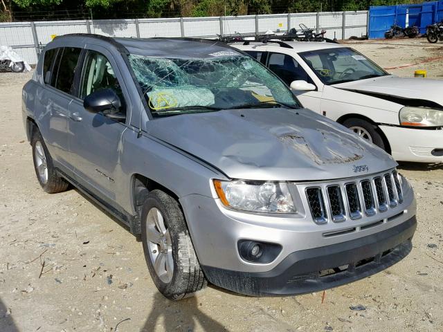 1J4NT1FAXBD219881 - 2011 JEEP COMPASS SP SILVER photo 1