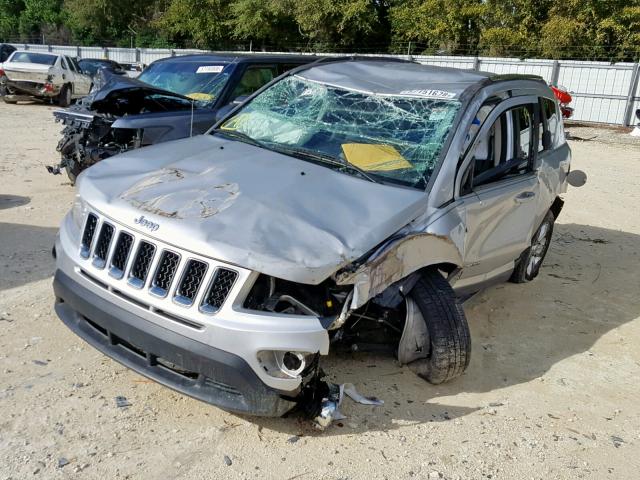 1J4NT1FAXBD219881 - 2011 JEEP COMPASS SP SILVER photo 2