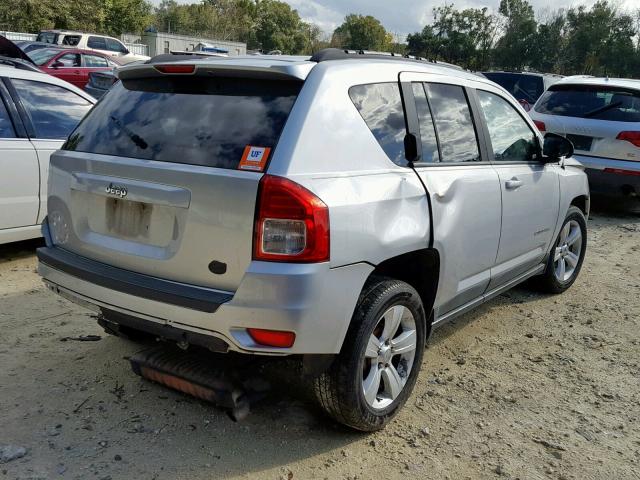 1J4NT1FAXBD219881 - 2011 JEEP COMPASS SP SILVER photo 4