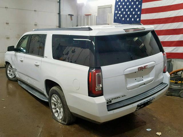 1GKS2FKC1GR401869 - 2016 GMC YUKON XL K WHITE photo 3