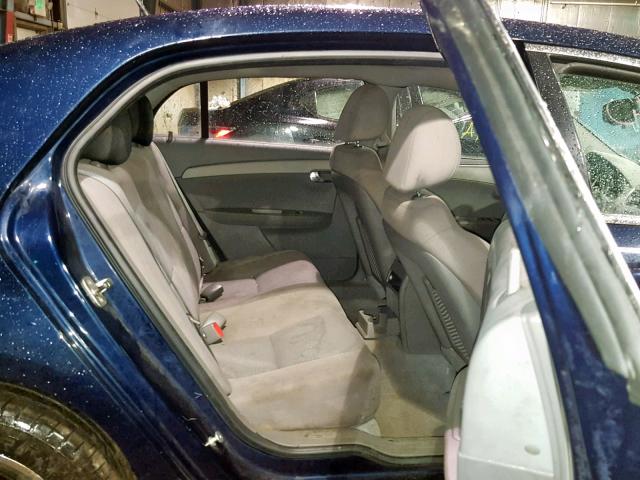 1G1ZB5EBXAF258123 - 2010 CHEVROLET MALIBU LS 蓝色 照片 6