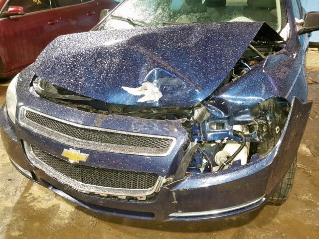 1G1ZB5EBXAF258123 - 2010 CHEVROLET MALIBU LS 蓝色 照片 9