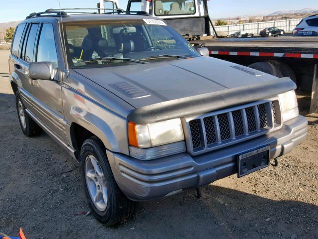 1J4GZ88Z1WC183092 - 1998 JEEP GRAND CHER SILVER photo 1