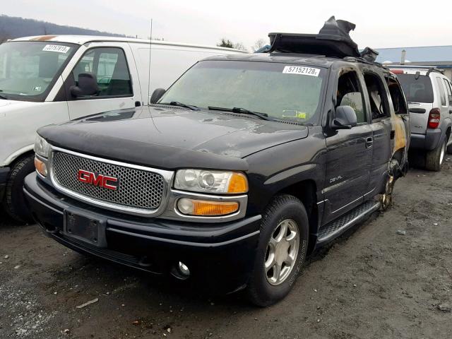 1GKEK63U11J264247 - 2001 GMC YUKON BURN photo 2