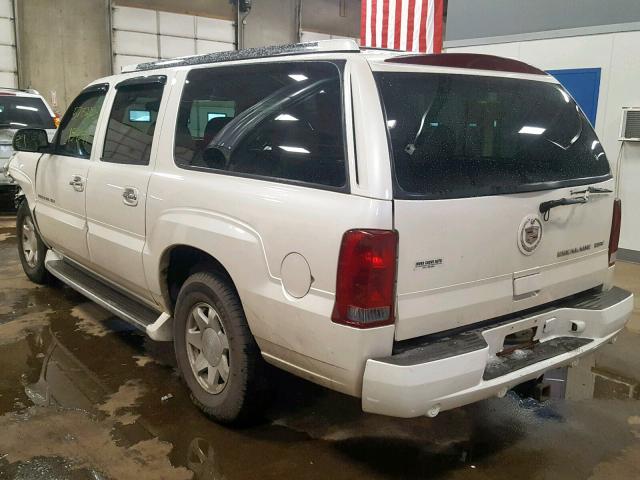 3GYFK66N74G252074 - 2004 CADILLAC ESCALADE E WHITE photo 3