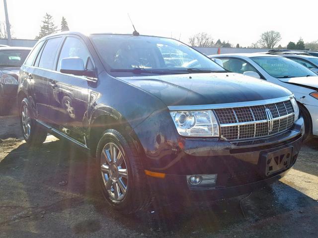 2LMDU88CX8BJ10941 - 2008 LINCOLN MKX BLACK photo 1