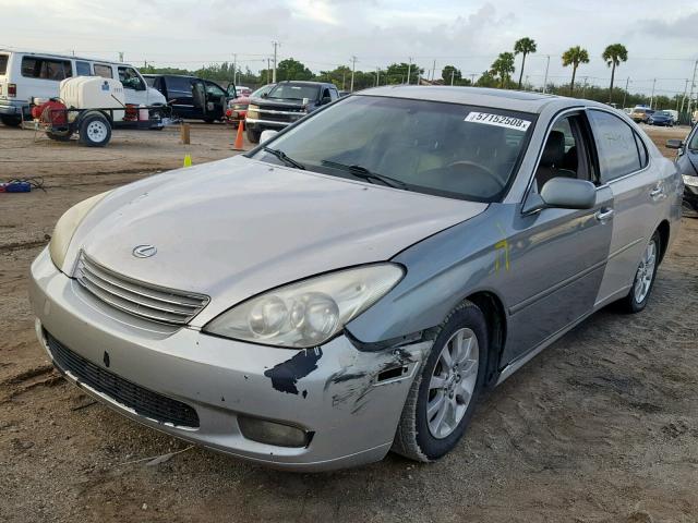 JTHBF30G830089325 - 2003 LEXUS ES 300 SILVER photo 2