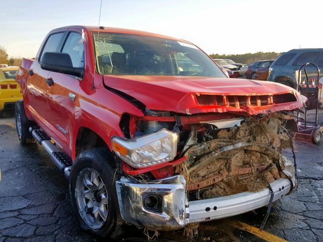 5TFDW5F17FX457658 - 2015 TOYOTA TUNDRA CRE RED photo 1