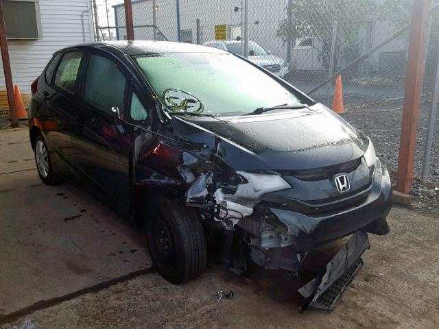 JHMGK5H58GX006246 - 2016 HONDA FIT LX BLACK photo 1