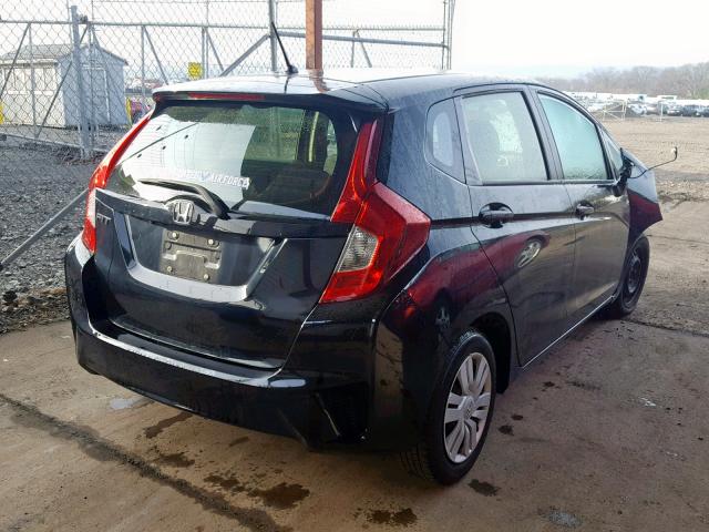 JHMGK5H58GX006246 - 2016 HONDA FIT LX BLACK photo 4