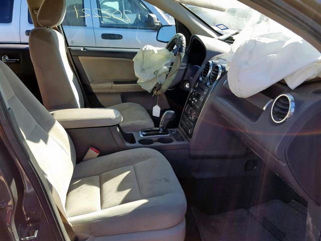 1FMDK02W88GA31928 - 2008 FORD TAURUS X S GRAY photo 5