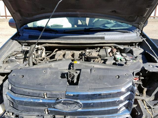 1FMDK02W88GA31928 - 2008 FORD TAURUS X S GRAY photo 7