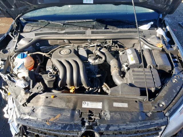 3VW2K7AJ0DM361764 - 2013 VOLKSWAGEN JETTA BASE Մոխրագույն լուսանկար 7