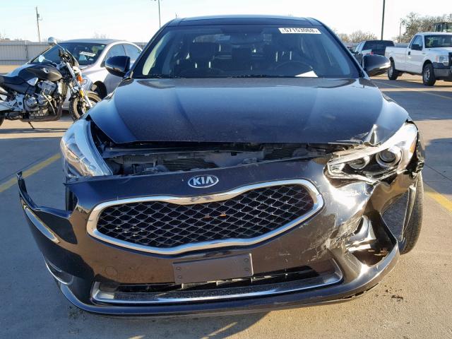 KNALN4D71E5162952 - 2014 KIA CADENZA PR BLACK photo 9