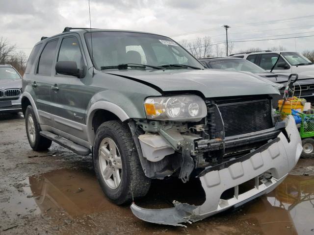 1FMCU95H16KD03902 - 2006 FORD ESCAPE HEV SILVER photo 1