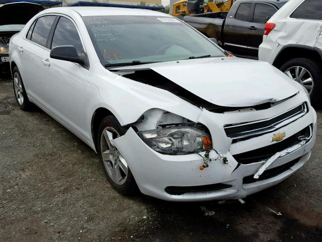 1G1ZB5E00CF190030 - 2012 CHEVROLET MALIBU LS WHITE photo 1
