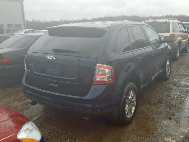 2FMDK3GC2ABB13649 - 2010 FORD EDGE SE BLUE photo 4