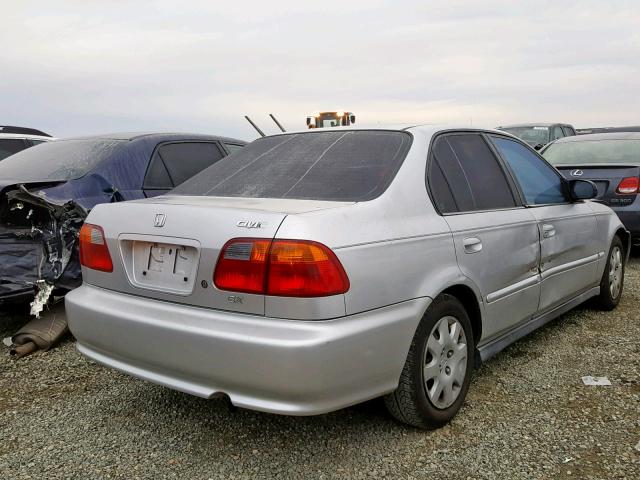2HGEJ6610XH572201 - 1999 HONDA CIVIC BASE Gümüş foto 4