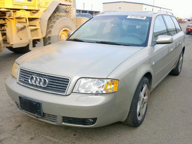 WAUVT64B72N099429 - 2002 AUDI A6 3.0 AVA TAN photo 2