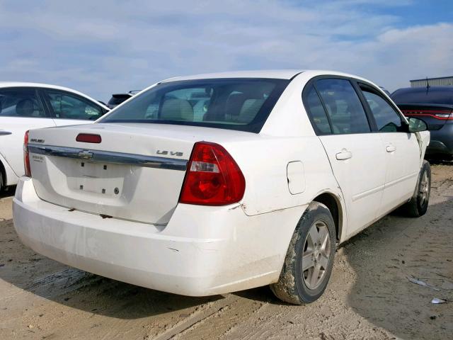 1G1ZT54875F335006 - 2005 CHEVROLET MALIBU LS Ağ foto 4
