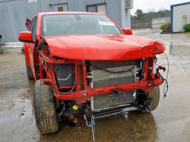 1GCGSDE37G1179306 - 2016 CHEVROLET COLORADO Z RED photo 9