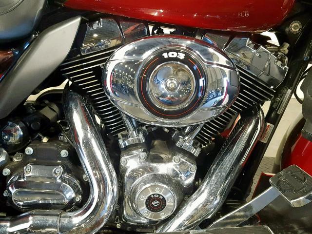 1HD1KEM11AB658414 - 2010 HARLEY-DAVIDSON FLHTK MAROON photo 5