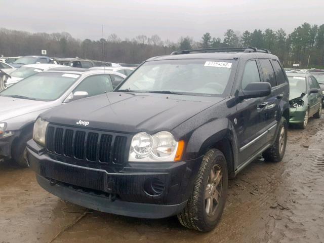 1J8GR48K07C640227 - 2007 JEEP GRAND CHER BLACK photo 2