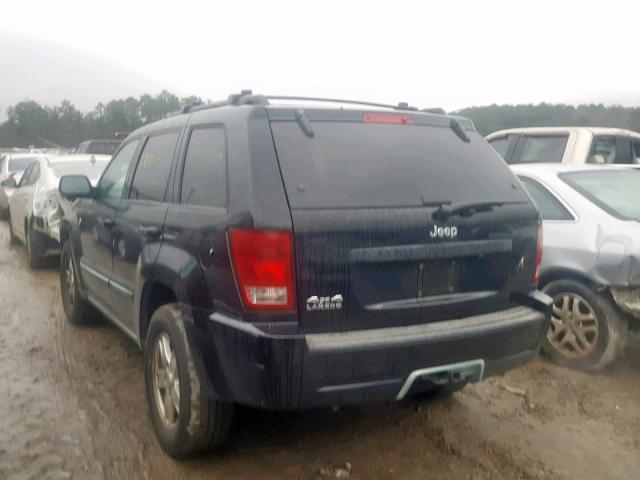 1J8GR48K07C640227 - 2007 JEEP GRAND CHER BLACK photo 3