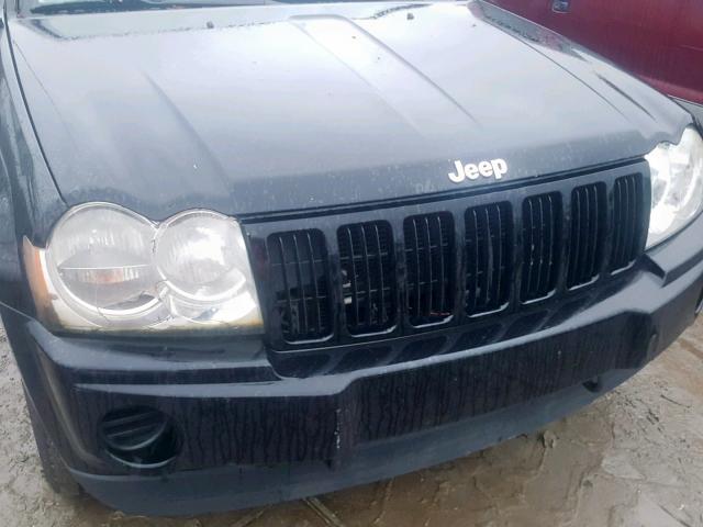 1J8GR48K07C640227 - 2007 JEEP GRAND CHER BLACK photo 9