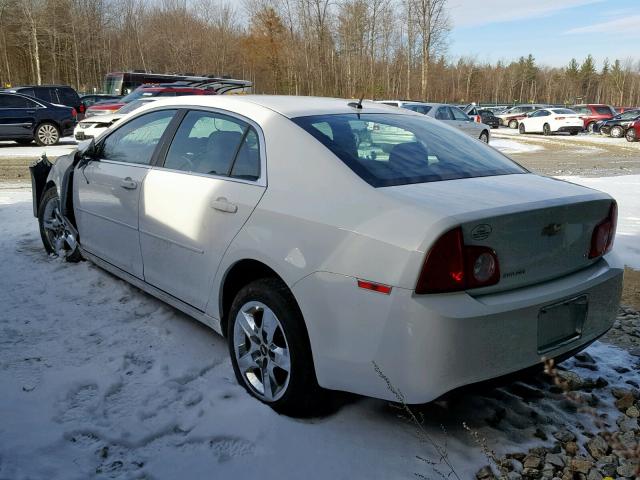 1G1ZH57B99F248786 - 2009 CHEVROLET MALIBU 1LT თეთრი ფოტო 3