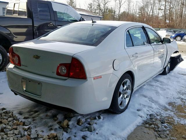 1G1ZH57B99F248786 - 2009 CHEVROLET MALIBU 1LT თეთრი ფოტო 4