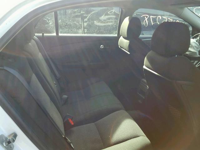 1G1ZH57B99F248786 - 2009 CHEVROLET MALIBU 1LT თეთრი ფოტო 6