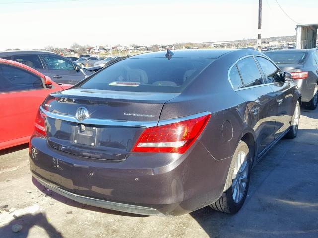 1G4GB5GRXEF149588 - 2014 BUICK LACROSSE PURPLE photo 4