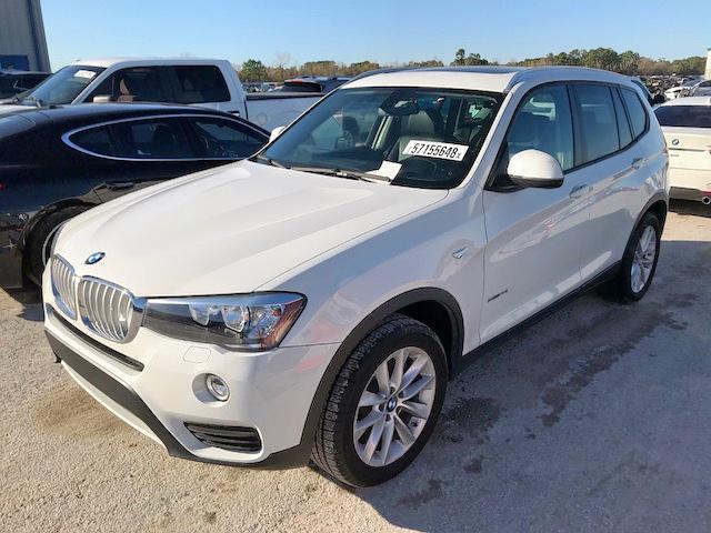 5UXWZ7C3XH0V93262 - 2017 BMW X3 SDRIVE2 WHITE photo 2
