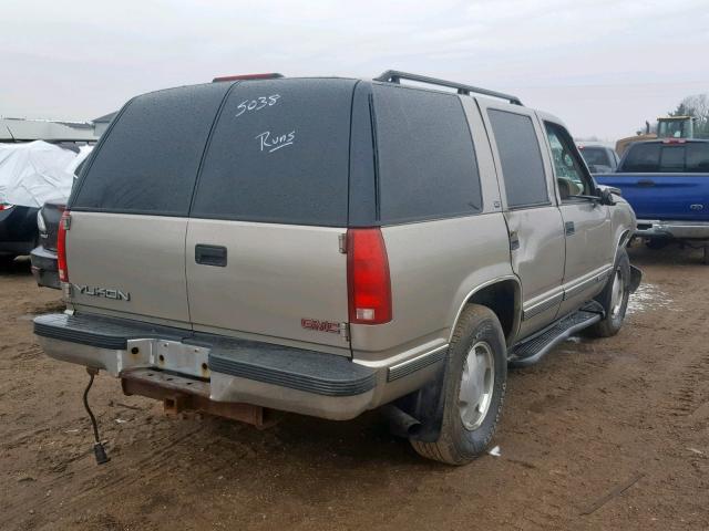 1GKEK13R6WJ735038 - 1998 GMC YUKON GOLD photo 4