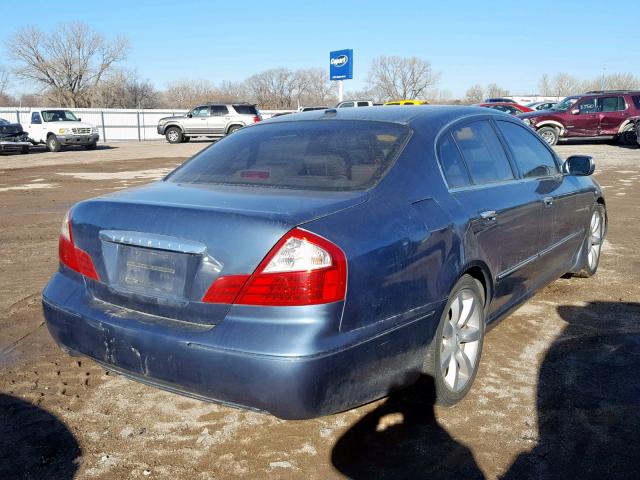 JNKBF01A35M101692 - 2005 INFINITI Q45 BLUE photo 4