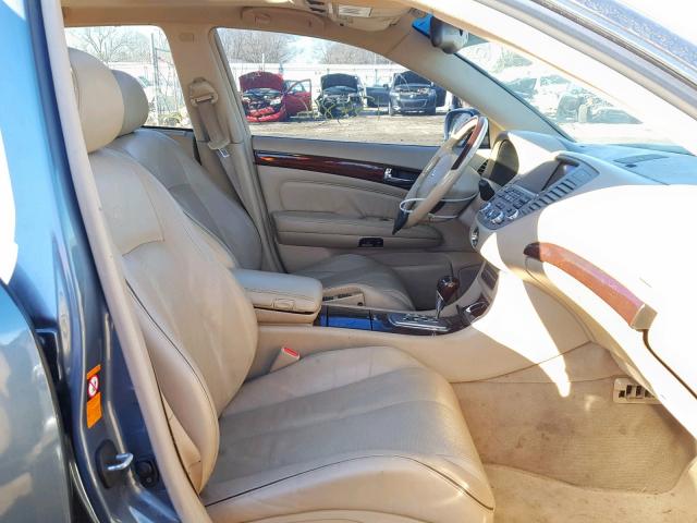 JNKBF01A35M101692 - 2005 INFINITI Q45 BLUE photo 5