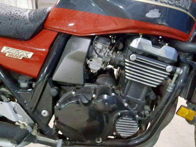 JKAZRBC18YA038685 - 2000 KAWASAKI ZR1100 C RED photo 7