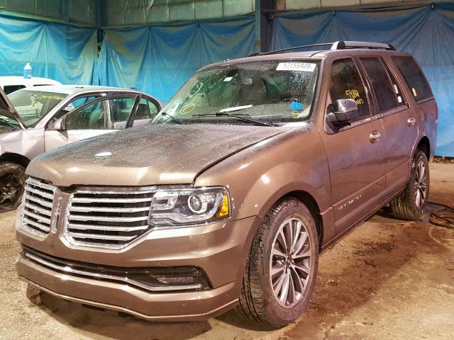 5LMJJ2HT7FEJ14688 - 2015 LINCOLN NAVIGATOR GOLD photo 2