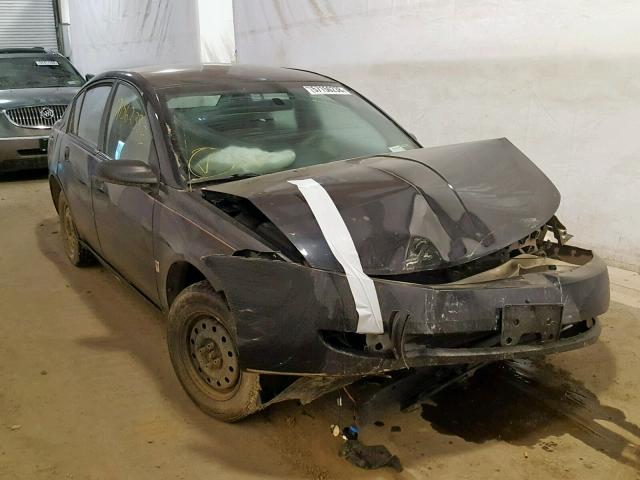 1G8AG52F23Z119516 - 2003 SATURN ION LEVEL BLACK photo 1