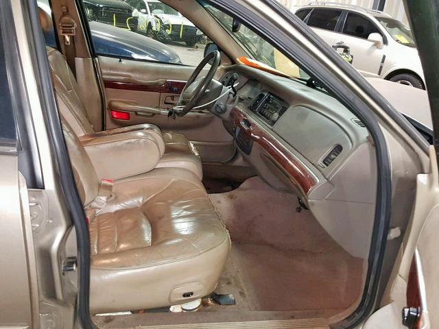 2MEFM75W92X650808 - 2002 MERCURY GRAND MARQ BEIGE photo 5