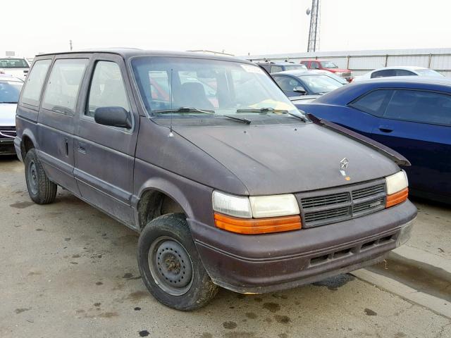 2B4GH2534RR779179 - 1994 DODGE CARAVAN PURPLE photo 1