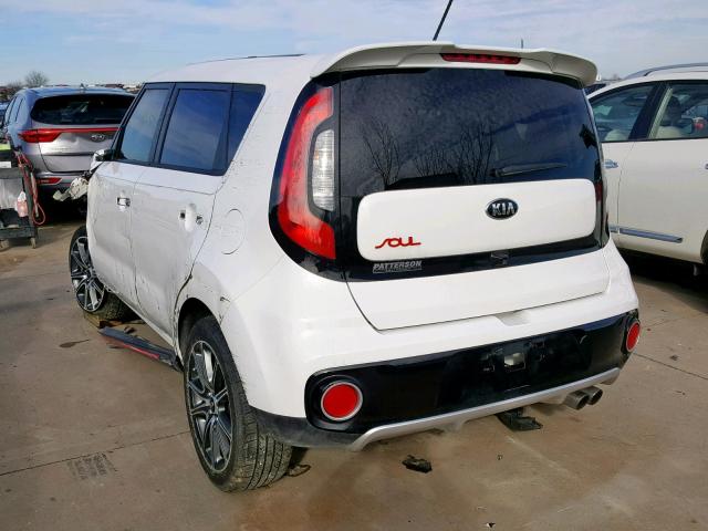 KNDJX3AA7H7886197 - 2017 KIA SOUL ! WHITE photo 3